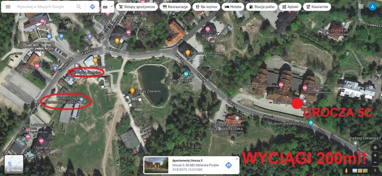 Apartament Urocza Przy Wyciagu Ski Arena Szklarska Poręba Esterno foto
